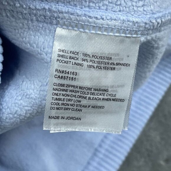 Andrew Marc Womens Light Blue Zip-Up Jacket L 6686 - Picture 5 of 8